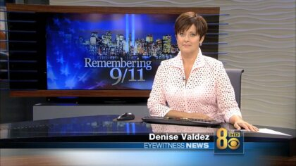 Remembering 9/11, News Anchor Denise Valdez © 2009 KLAS-TV Channel 8 CBS Eyewitness News
