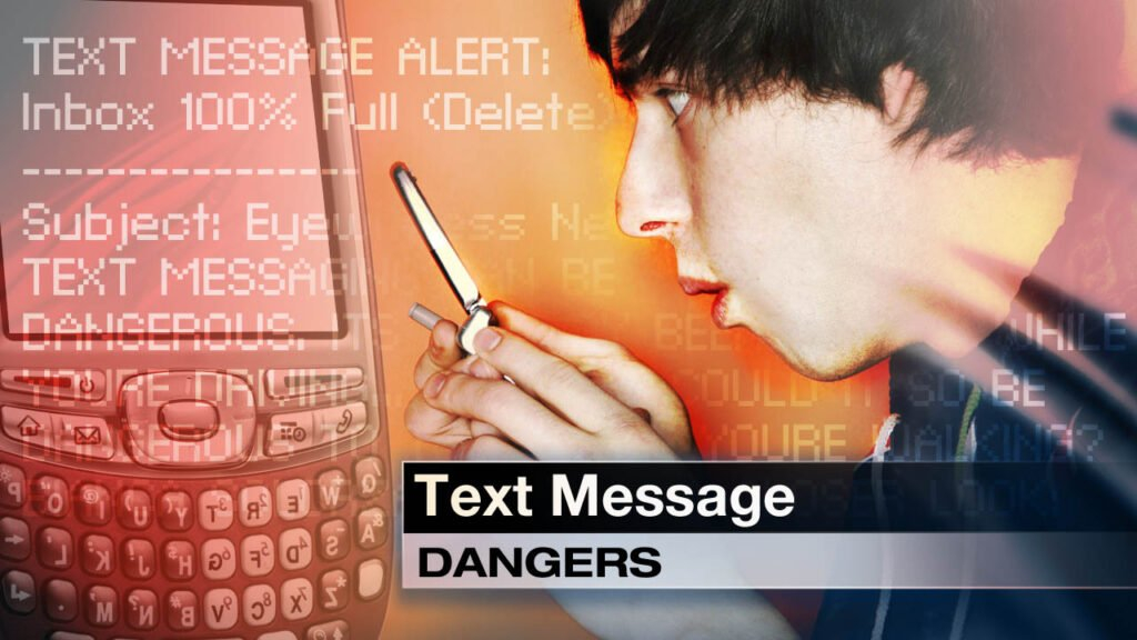 Text Message Dangers Graphic © KLAS-TV CBS Channel 8 Eyewitness News